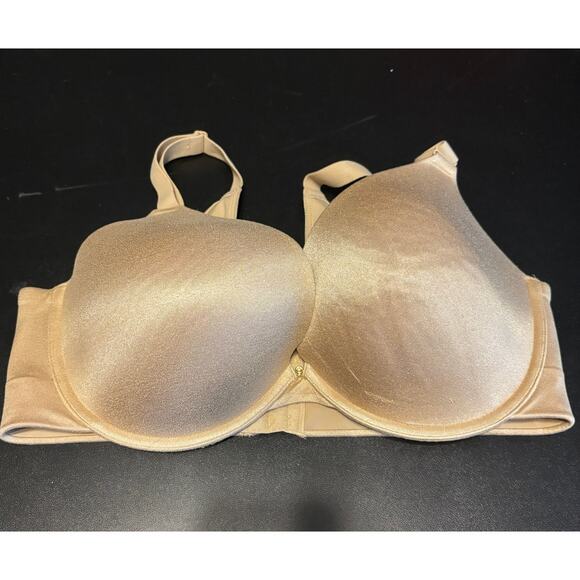 Cacique Tan Bra Padded Smoothing Back Size 40DDD - Picture 1 of 4